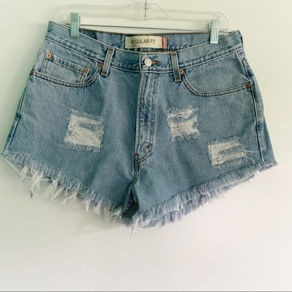 Levi's Pants - Vintage Levi’s 505 High Waisted Cutoff Sho…